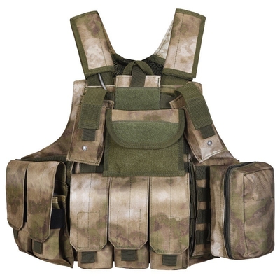 Breathability Adjustable Shoulder Straps Combat Ballistic Vest For Effective Armor Protection
