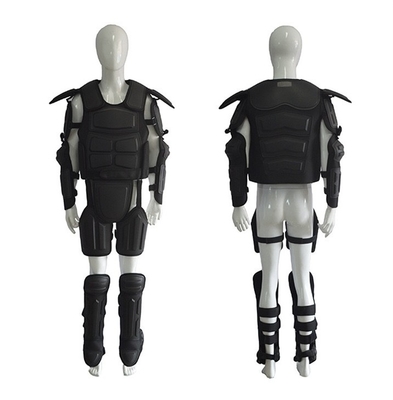 2024 New Fully Defense Black Rigid Flame Retardant Riot Suit Anti Hit Suit Safety Riot Suit