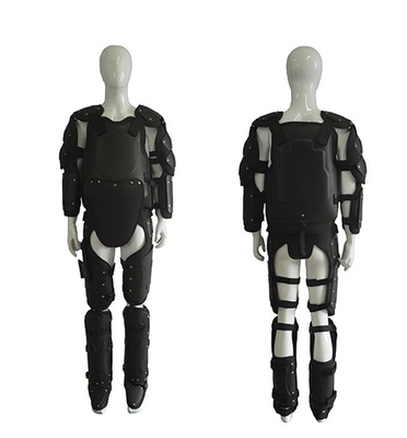 2024 New Fully Defense Black Rigid Flame Retardant Riot Suit Anti Hit Suit Safety Riot Suit