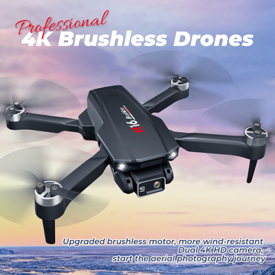 H16 Mini RC Drone HD Camera Wifi Fpv Brushless Foldable Quadcopter Professional Drones Toys for Children 14Y+