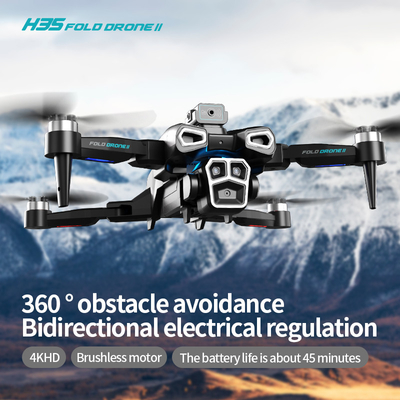Professional 4K HD ESC Dual Camera Mini Drone H35 Brushless Optical Flow WIFI Quadcopter Obstacle Avoidance Remote