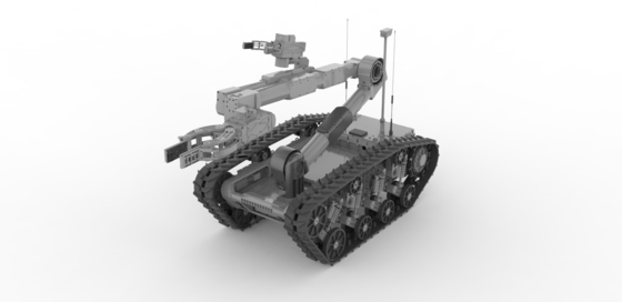 Large Intelligent Multi-Purpose Explosive Disposal Robot