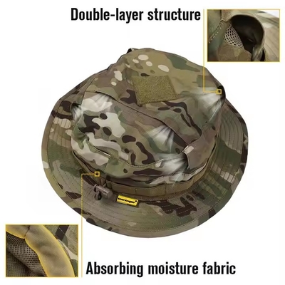 Tactical Quick Dry  Headwear with Visor and Adjustable Rope
