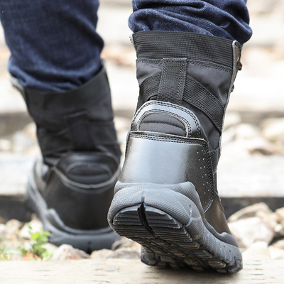Tactical Boots with Ankle Support for Security Personnel