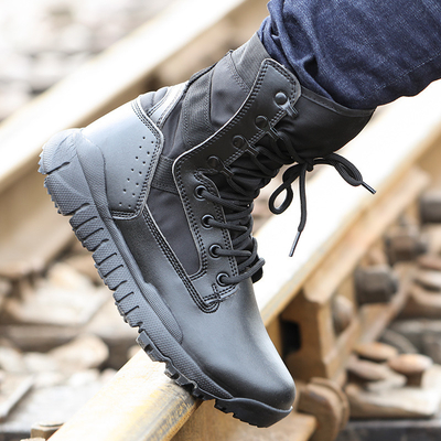 Tactical Boots with Ankle Support for Security Personnel
