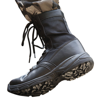Breathable Midcalf Combat Rubber Boots with Insulated Lining for Men