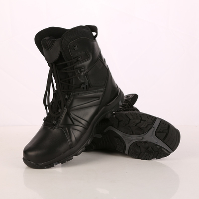 Durable Leather Insulated Mid Calf Combat Boots