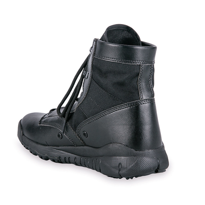 Mid Calf Tactical Boots with Waterproof Leather Lace up Closure / Cotton Lining