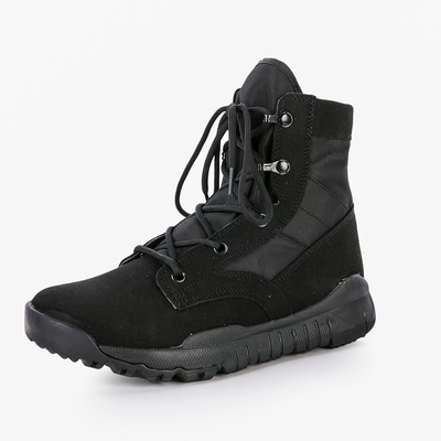 Breathable Cotton Lining Mens Combat Tactical Boots for Outdoor Activities