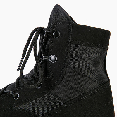 Breathable Cotton Lining Mens Combat Tactical Boots for Outdoor Activities