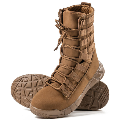 Professional Combat Tactical Boots for Law Enforcement and Military made of leather cotton lining