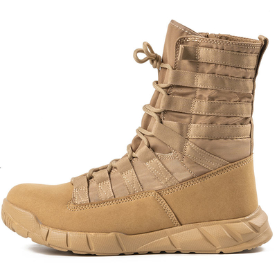 Professional Combat Tactical Boots for Law Enforcement and Military made of leather cotton lining