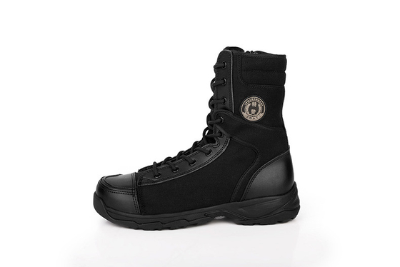 Breathable Cotton Lining Mens Combat Tactical Boots for Outdoor Activities
