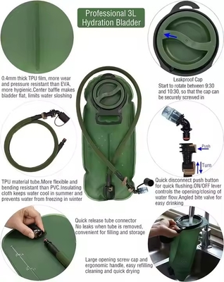 Reflective Water Resistant First Aid Tactical Kit with Adjustable Straps