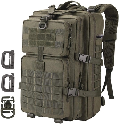 Mountaineering Hiking Tactical Bag Gym Sport Interior Zipper Pocket 600D Polyester Travel Storage Tactical Backpack