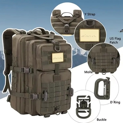 10L Quick Release Buckle Tactical First Aid Case / First Aid Tactical Bag with Reflective Strip