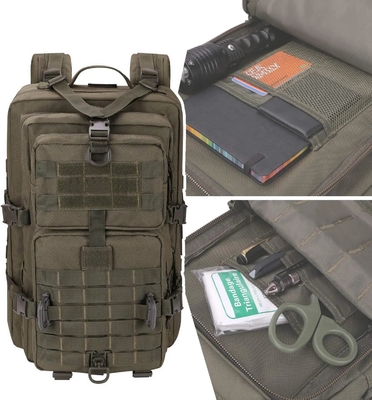 10L Quick Release Buckle Tactical First Aid Case / First Aid Tactical Bag with Reflective Strip