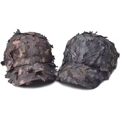 Wholesale outdoor camping hunting 3D real tree printing sports hat tactical quick dry camouflage baseball cap