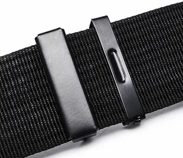 Black Quick Release Outer Waterproof PP Custom Webbing Tactical Belt For Men Tactical Training Outdoor Sports And Hiking