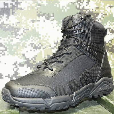 Men's Military Boots and Tactical Boots, CoolMax Tactical Combat Durable Leather Work Utility Outdoor Hiking Assault Boo
