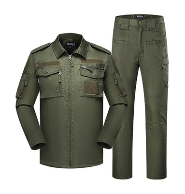 Customized Olive Green Black Woodland Camo 728 Tactical Clothes Uniform Camouflage Suit