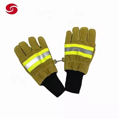 Tactical Heat Resistant Firefighter Fireman Gloves Emergency Fire Rescue Safety Glove