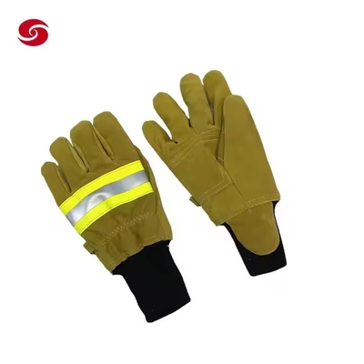 Tactical Heat Resistant Firefighter Fireman Gloves Emergency Fire Rescue Safety Glove