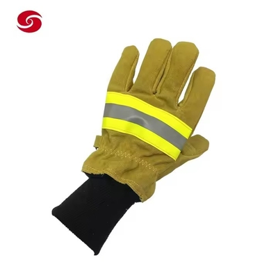 Tactical Heat Resistant Firefighter Fireman Gloves Emergency Fire Rescue Safety Glove