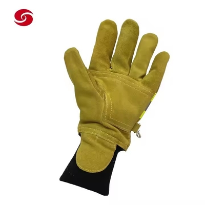 Tactical Heat Resistant Firefighter Fireman Gloves Emergency Fire Rescue Safety Glove