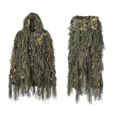 China Xinxin Tactical Hunting Outdoor Durable Training Camouflage Waterproof Breathable 3D Leaf Ghillie Suit