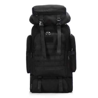 80L Large Capacity Waterproof Camouflage Hiking Backpack Leisure Tactical Backpack Outdoor Sports On Foot Travel Backpack