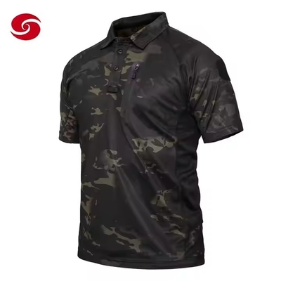Tactical Wear Digital Quick Drying Camouflage Short Sleeve TWLL for Men