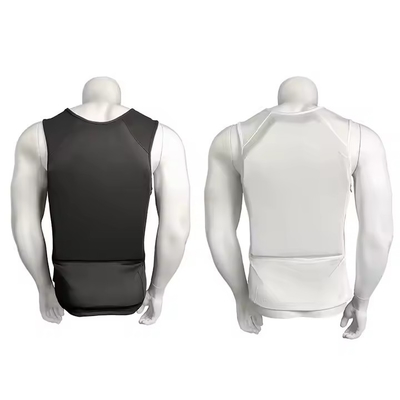 IIIA Lightweight Concealed Protective Tactical Vest T-Shirt with PE and Aramid Stretch Polyester Fabric