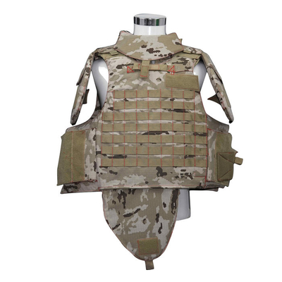 Heavy Duty Nylon Tactical Molle Vest with Adjustable Straps and Removable Shoulder Harness
