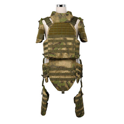 Heavy Duty Nylon Tactical Molle Vest with Adjustable Straps and Removable Shoulder Harness
