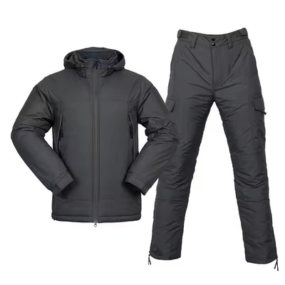 Portable Waterproof Cold-Proof Suit Outdoor Warm Cotton Clothing Training Uniform