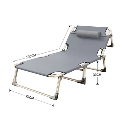 Tactical Outdoor Gear Folding Bed Chair 800D Cloth Load-Bearing 200kg-300kg for Outdoor Activities