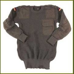 military pullover ， police sweater， wool sweater，wool polyester pullover