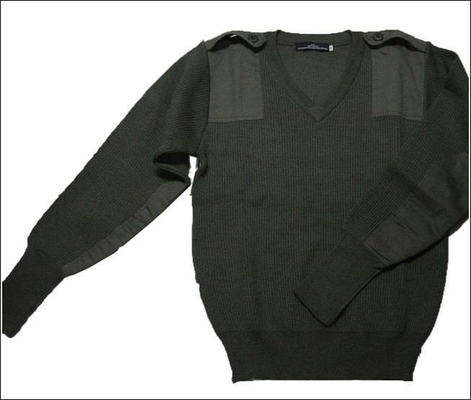 military pullover ， police sweater， wool sweater，wool polyester pullover
