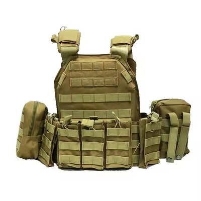 Oxford Fabric Plate Carrier Waterproof  Vest  Camouflage Tactical Gear For Tactrical Training