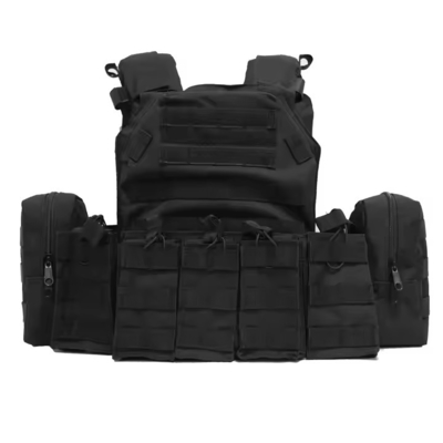 Oxford Fabric Plate Carrier Waterproof  Vest  Camouflage Tactical Gear For Tactrical Training