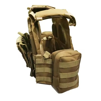 Oxford Fabric Plate Carrier Waterproof  Vest  Camouflage Tactical Gear For Tactrical Training