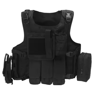 Multifunctional Tactical Gear Equipment Modular Supplies Security Vest For Tactical Training