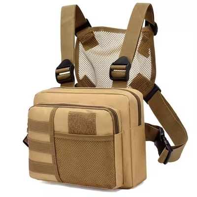 Outdoor Tactical Vest with Padded Shoulder Strap Wholesale Unisex Chest Bag Backpack