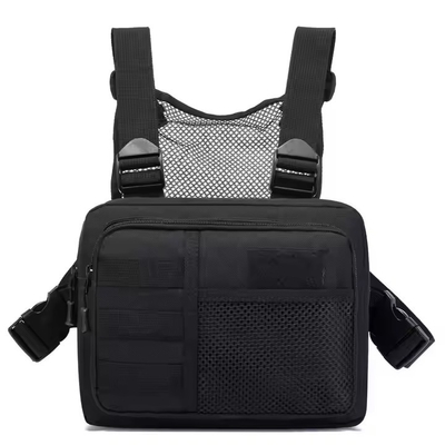Outdoor Tactical Vest with Padded Shoulder Strap Wholesale Unisex Chest Bag Backpack