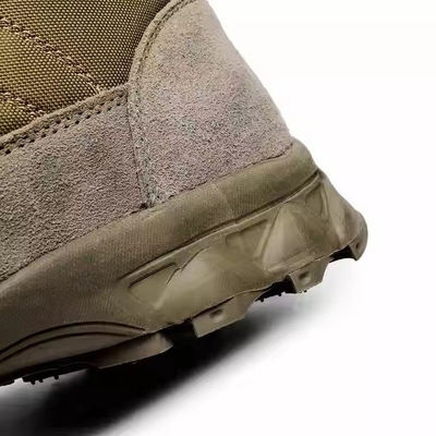 Tactical Footwear Leather And Nylon Fabric Comfortable Training Shoes