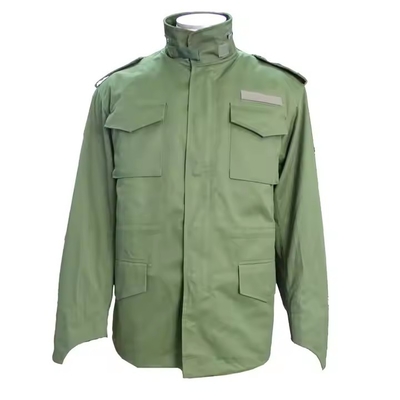 High Quality Tear-resistant Winter  Green Field Coat Tactical M65 Jacket For Men Hiking Training And Outdoor Sport