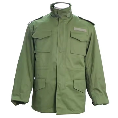 High Quality Tear-resistant Winter  Green Field Coat Tactical M65 Jacket For Men Hiking Training And Outdoor Sport