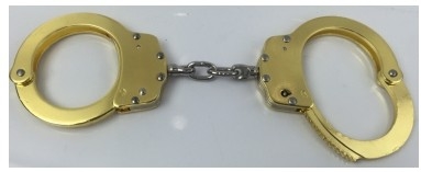 Anti Riot  handcuff  steel handcuff   police handcuff