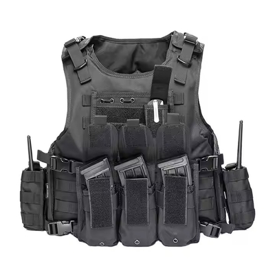 Adjustable Camouflage Plate Carrier Molle Tactical Vest For Hunting